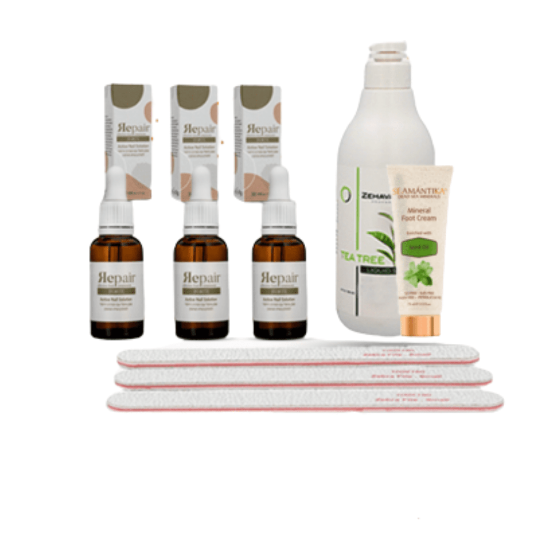 ערכת repair מלאה לטיפול בפטרת הציפורניים